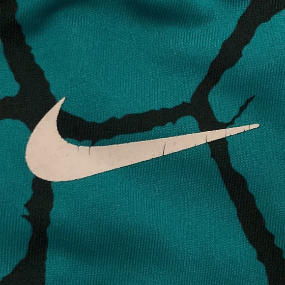 A Nike pro bra, Size- Small, Color- Teal and black - Picture 3 of 3